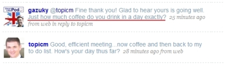 How much coffee do I drink?
