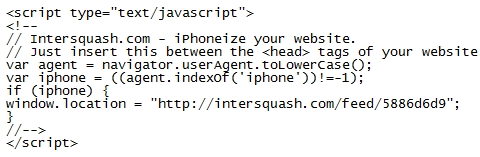 Auto generated code